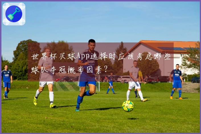 世界杯买球App选择时应该考虑哪些球队夺冠概率因素？