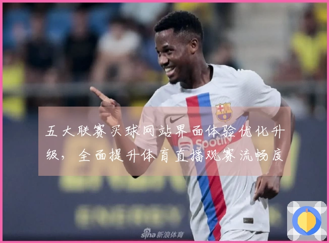 五大联赛买球网站界面体验优化升级，全面提升体育直播观赛流畅度